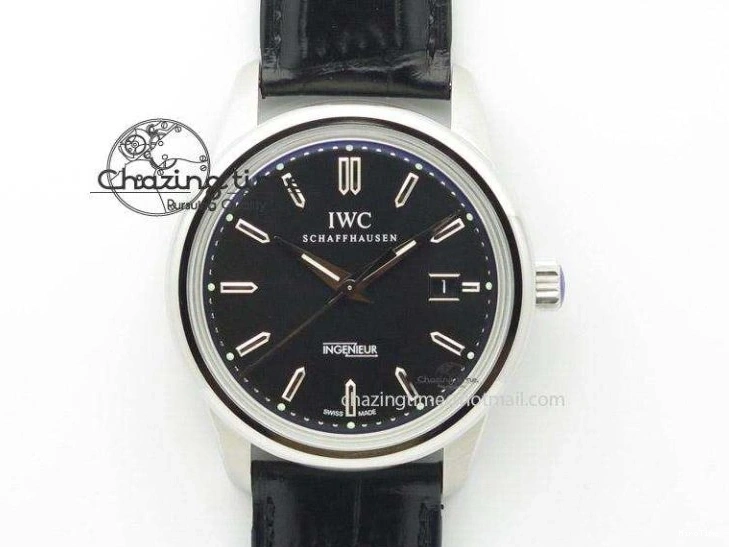 MIROTIME 1103 Portofino Chrono RG White Dial on Black Leather Strap A Vibrant 7385